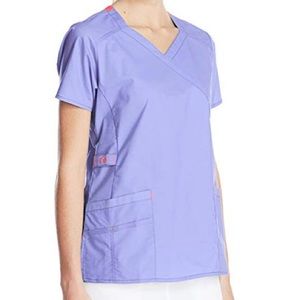 Wonderwink scrub top plus size